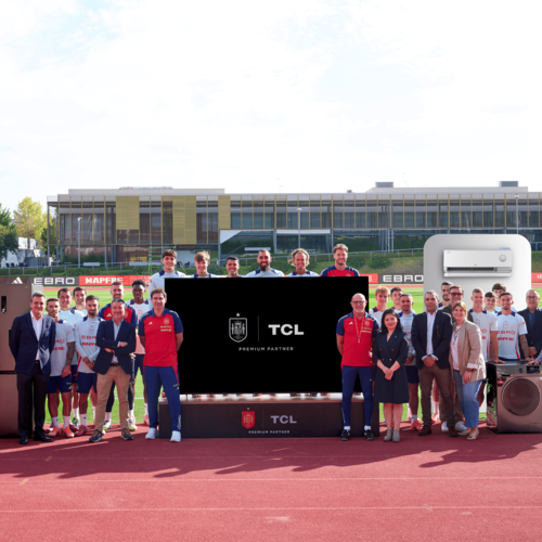 TCL amplía su patrocinio con la RFEF y fortalece su apuesta por el hogar inteligente