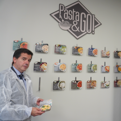 El consejero Irujo conoce el plan estratégico de Tutti Food Group que pretende alcanzar los 30 millones de facturación en los próximos 5 años