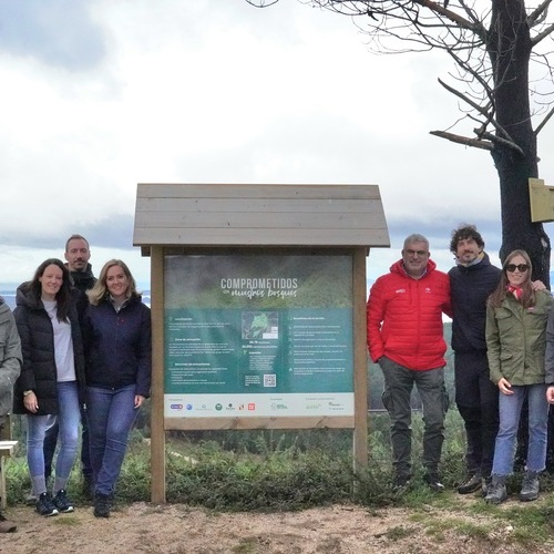 Carrefour, FSC y Pernod Ricard España impulsan la recuperación ambiental de 30 hectáreas de un monte vecinal en Vilagarcía de Arousa 