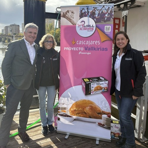 Cascajares y Vallkirias Pisuerga presentan su colaboración solidaria con el pavo de Acción de Gracias