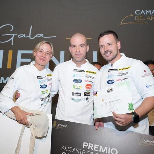 RogerJulián, Paula Gutiérrez y Juanma Salgado, clasificados para la gran final de Alimentaria + Hostelco del concurso Cocinero del Año