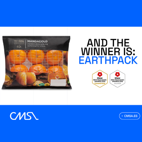 Earthpack de CMSA, reconocido como el mejor nuevo packaging en los premios The Grocer