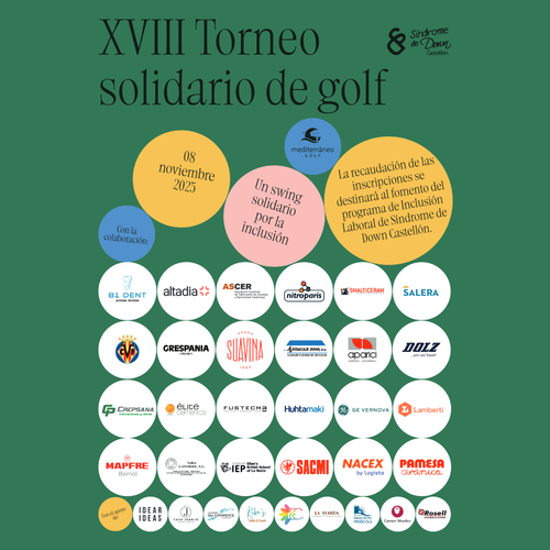 Una tradición que suma inclusión: Dermo-Suavina participa un año más en el Torneo de Golf más solidario de Castellón