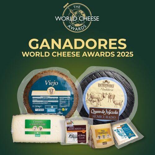 Queserías Entrepinares recibe doce medallas en los World Cheese Awards 2025