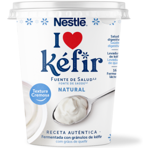 Nestlé I ❤️ Kéfir renueva su imagen y lanza una nueva tarrina en formato 375g