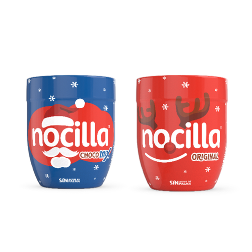 Papá Noel y Rudolph protagonizan la edición navideña de Nocilla