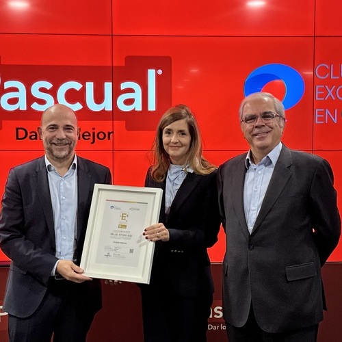 Pascual obtiene el Sello EFQM 500 por su modelo de gestión excelente, sostenible e innovador