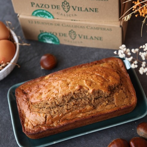 Receta de Bizcocho de Castañas ¡perfecto para acompañar estas frías tardes de otoño!