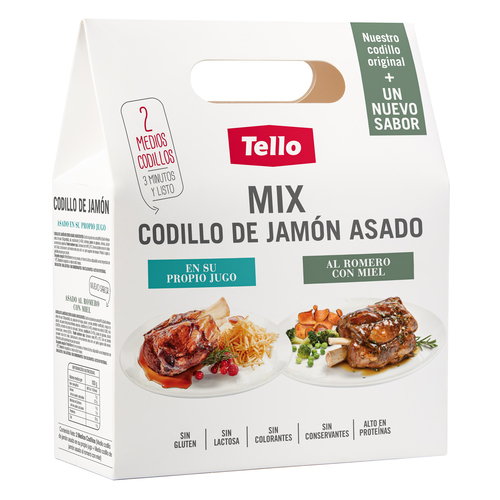  El codillo de siempre, ahora al romero con miel: llega el MIX de Codillos Asados Tello