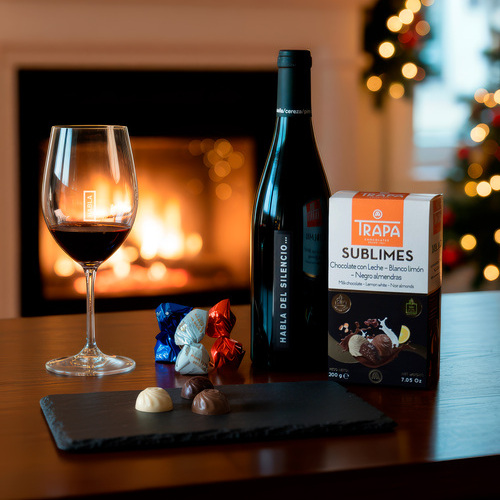 Chocolates Trapa y Bodegas HABLA firman el regalo gourmet perfecto para esta Navidad