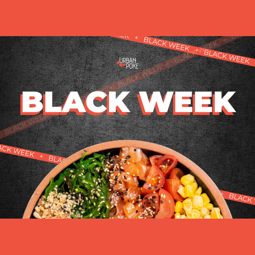 Urban Poke apuesta por su primera Black Week