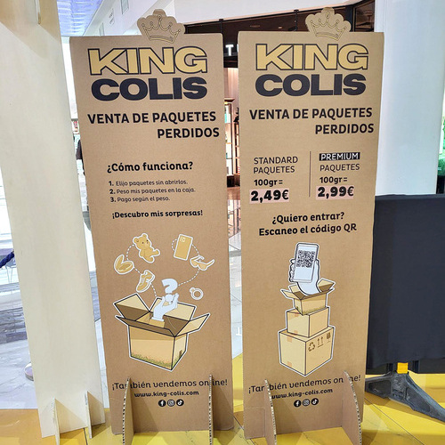L’Aljub acoge por primera vez la tienda efímera de paquetes perdidos KING COLIS