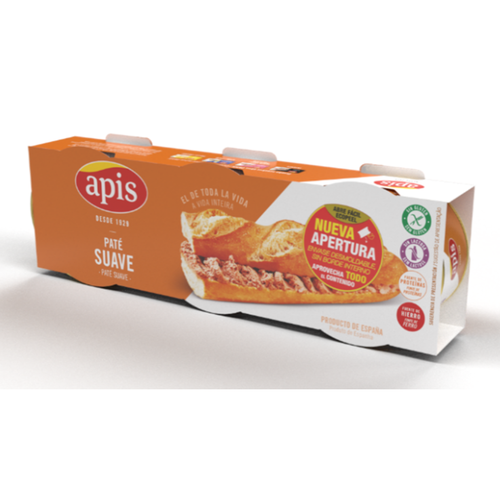Desmoldable, sostenible y con apertura abre fácil. Así es Ecopeel®, el nuevo envase eficiente de Apis para su gama de patés