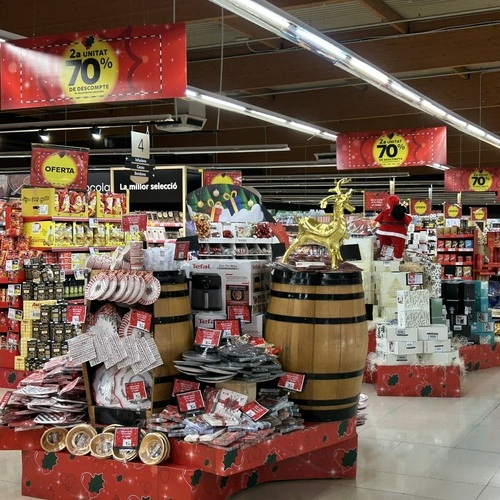 Caprabo prevé que las ventas de los productos de Navidad aumenten un 9%