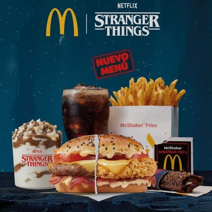 Carmencita, en el McMenú® Stranger Things de McDonald’s