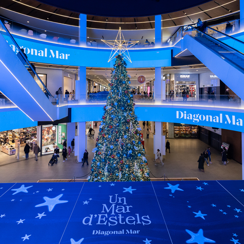 “Un Mar d’Estels”: La Navidad de Diagonal Mar que nos traslada a un universo marino para vivir estas fiestas