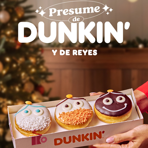Dunkin’ presume de Reyes Magos y roscón