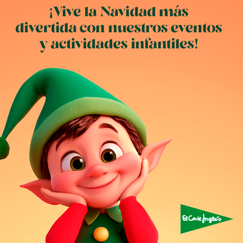 El Corte Inglés organiza más de 300 actividades y eventos infantiles esta Navidad en toda España