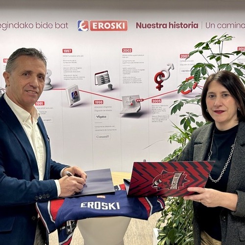 EROSKI y Kosner Baskonia renuevan su acuerdo de colaboración a favor de una vida activa y saludable