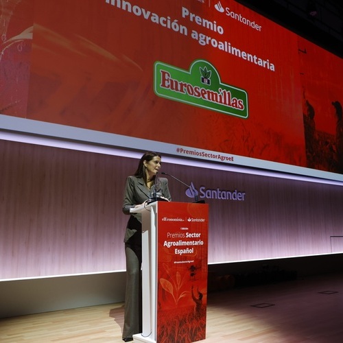 La I Edición de los Premios del Sector Agroalimentario reconoce a Eurosemillas por su trabajo en innovación