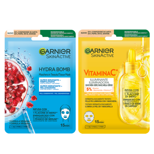 Las mascarillas faciales de Garnier: el mejor ritual de autocuidado con el que preparar tu piel para las fiestas