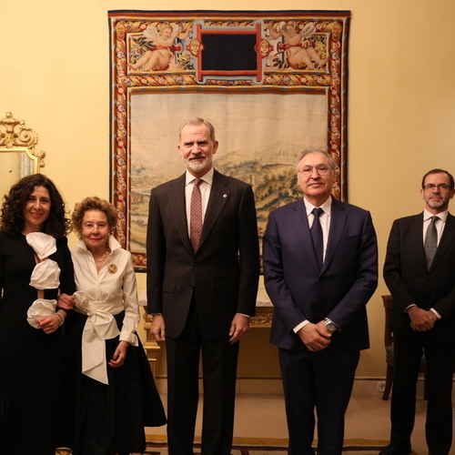 María Teresa Rodríguez, presidenta de honor de Galletas Gullón, recibe el IX Premio Reino de España a la Trayectoria Empresarial