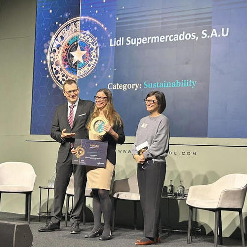 Lidl España gana el European Commerce Award 2025 por impulsar la alimentación saludable y sostenible en Europa