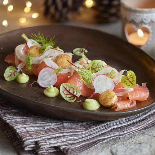 El salmón Mowi eleva el menú navideño con tres recetas que saben a celebración