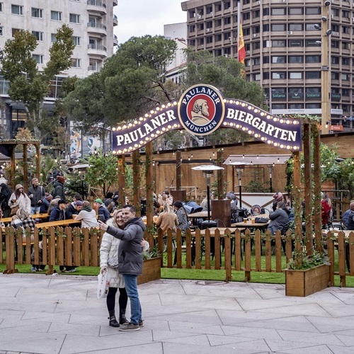 El Biergarten de Paulaner se viste de Navidad y se convierte en el plan imprescindible de estas fiestas