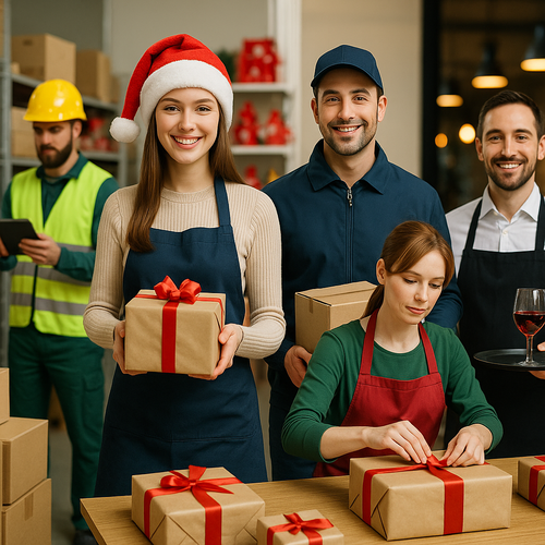 Las diez posiciones más demandadas en Navidad: mozos de almacén, empaquetadores y dependientes lideran la lista