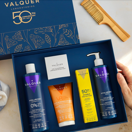 Valquer Laboratorios convierte el cuidado capilar y facial en el regalo estrella de la Navidad