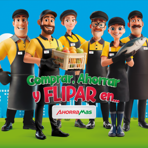 Ahorramas lanza su nueva campaña promocional ‘Comprar, ahorrar y flipar en Ahorramas’ 