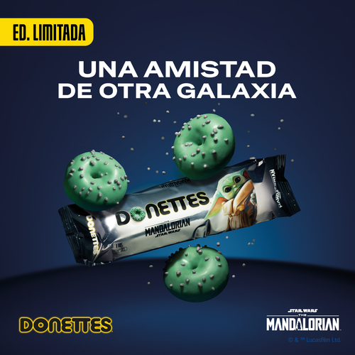 Donettes® celebra la galaxia con una nueva edición limitada de The Mandalorian de Star Wars™