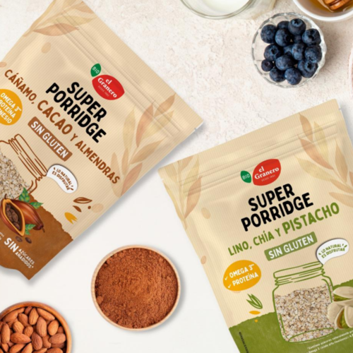 2026 comienza con bienestar: llegan los nuevos superporridges bio y sin gluten de El Granero Integral 
