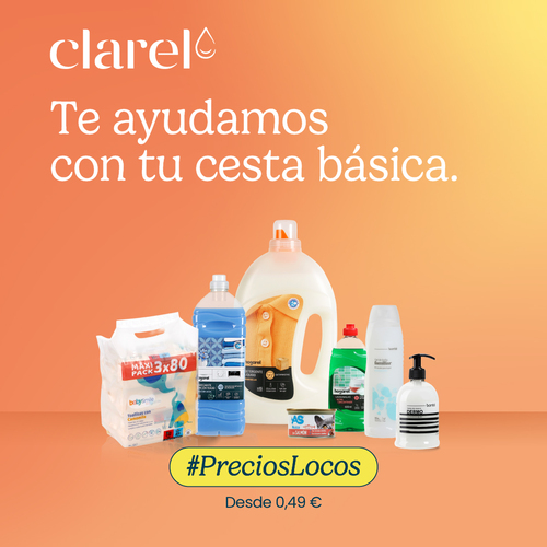 Clarel ayuda a aliviar la cuesta de enero con una selección de productos desde 0,49€