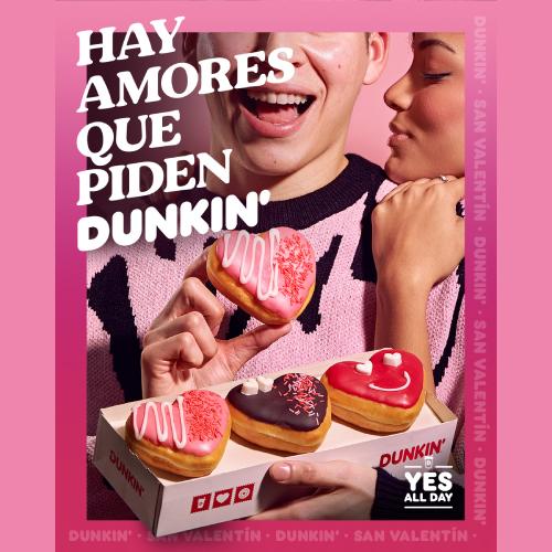 Este San Valentín, el amor pide Dunkin