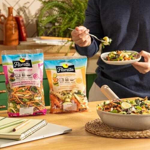 Florette presenta su nueva gama Mix de Verduras con dos recetas: una propuesta muy versátil pensada para disfrutar y cocinar a tu manera