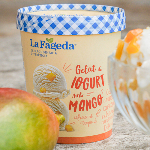 El helado de yogur con mango de La Fageda recibe dos estrellas en los Superior Taste Awards 2026 