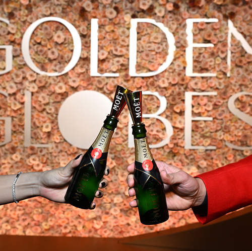 Moët & Chandon regresa a la ceremonia de los premios Golden Globes por 35.º año consecutivo