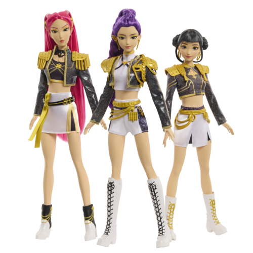 Mattel presenta un adelanto de su línea «Golden» con las muñecas y figuras de acción de K-pop Demon Hunters mientras la película más popular de Netflix continúa dominando la cultura global