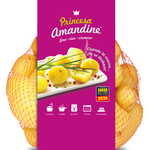 La patata Princesa Amandine® recibe el sello Sabor del Año 2026 por quinto año consecutivo