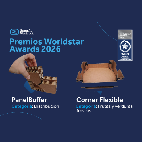 Smurfit Westrock, premiada en los WorldStar Awards 2026 con dos innovadoras soluciones fabricadas en España
