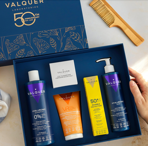 50 años de belleza capilar reunidos en un cofre de edición limitada de Valquer Laboratorios
