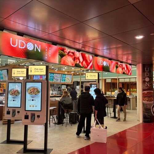 UDON abre su primer restaurante en el aeropuerto Josep Tarradellas Barcelona–El Prat 