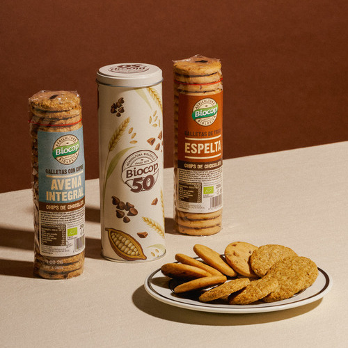 Biocop conmemora su 50 aniversario con la edición limitada de una lata de galletas