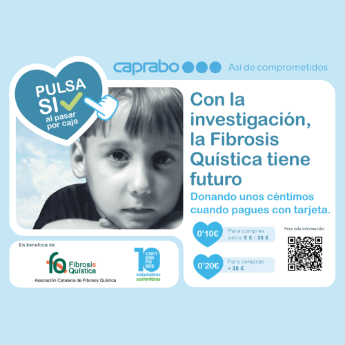 Caprabo colabora con la Asociación Catalana de Fibrosis Quística para impulsar la investigación de la enfermedad