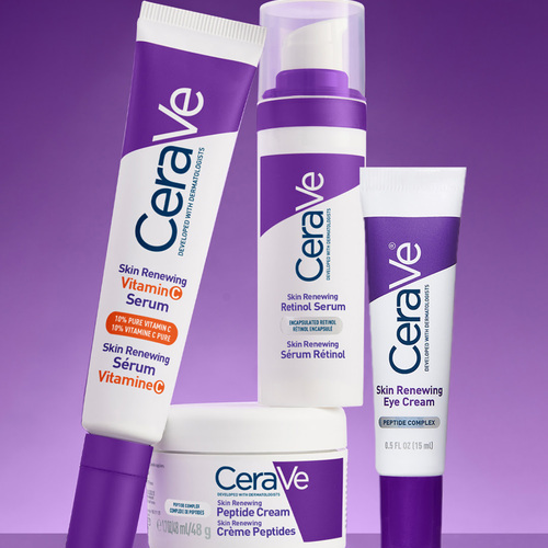 Nueva gama Skin Renewing de CeraVe, desarrollada con dermatólogos para una piel de aspecto más saludable