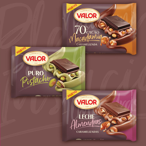 Chocolates Valor redefine el placer con su nueva línea de tabletas