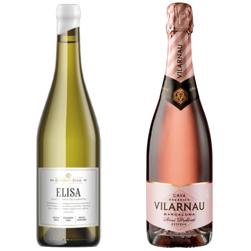 Un vino de albariza y un cava perfectos para celebrar San Valentín