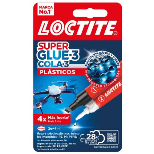 Loctite Plásticos: el pegamento que repara incluso los plásticos más difíciles
